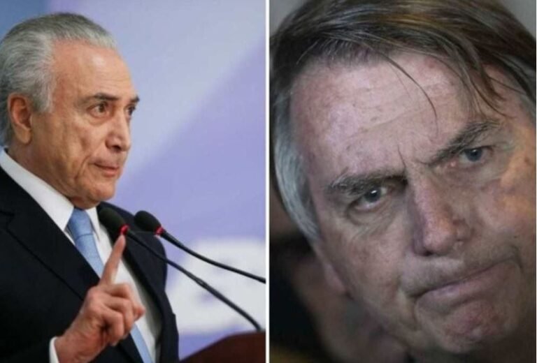 Michel Temer se posiciona contrariamente à prisão de Bolsonaro, com base nas revelações feitas até o momento pela Polícia Federal