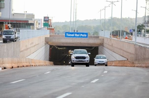 Túnel Rei Pelé será interditado na próxima semana para manutenção
