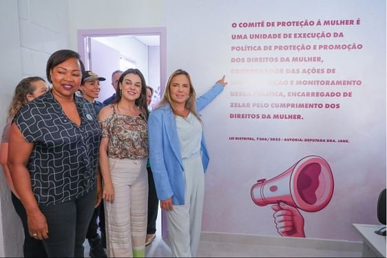 GDF inaugura comitê de proteção e acolhimento às mulheres vítimas de violência na Estrutural