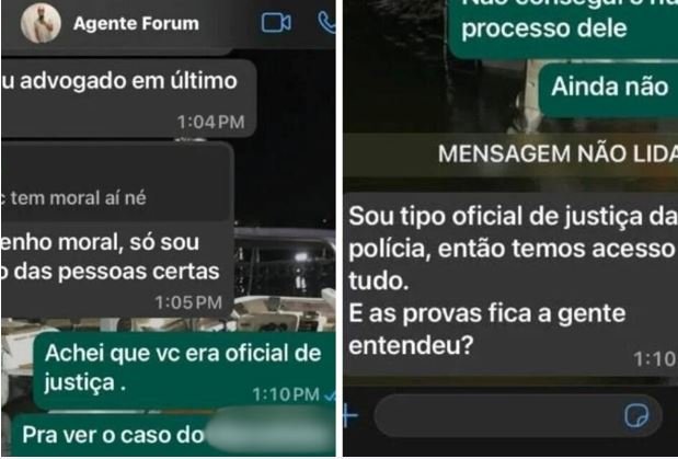 ‘Sou tipo oficial de justiça da polícia’: Homem é preso suspeito de fingir ser advogado e aplicar golpes