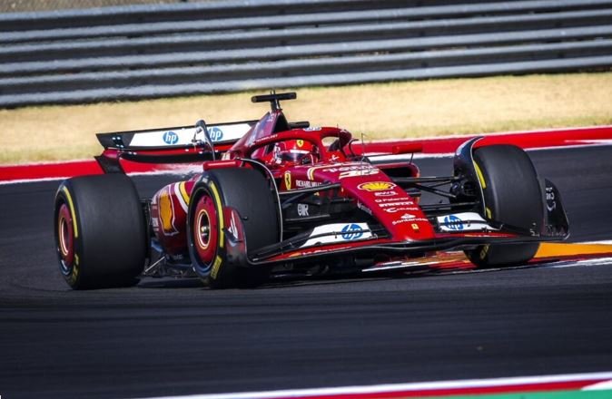 Leclerc faz ótima largada, lidera dobradinha da Ferrari e vence GP dos EUA