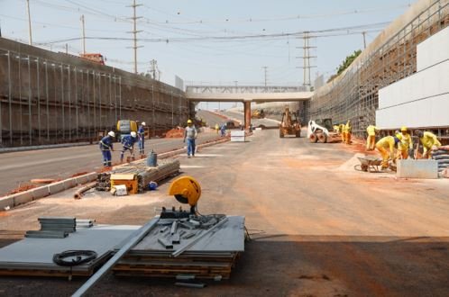 Obras de mobilidade em andamento vão beneficiar 400 mil motoristas em todo o DF