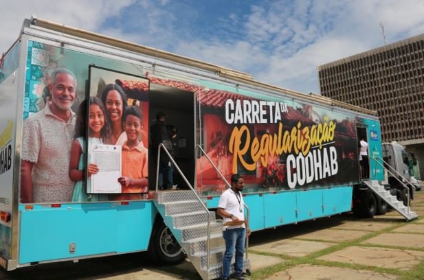 Carreta da Regularização Fundiária chega a São Sebastião para atendimento até 31 de janeiro