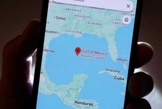 A batalha entre Trump e presidente mexicana por nome do Golfo do México no Google Maps