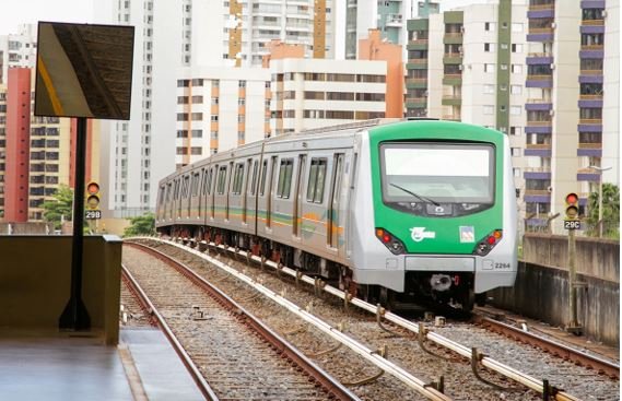 Metrô-DF fará intervenções em Águas Claras para modernização do sistema de energia