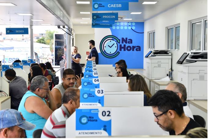 Carreta do Na Hora chega ao Recanto das Emas com serviços essenciais à população