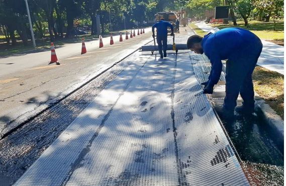 Tecnologia ecológica reforça pavimento e reduz necessidade de manutenções nas vias do DF