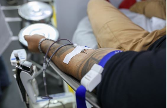 Unidade Móvel do Hemocentro incentiva doação de sangue em Águas Claras