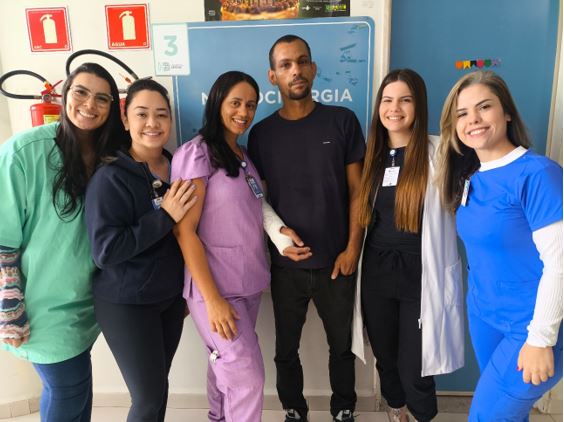Paciente recupera a fala com ajuda de equipe do Hospital de Base