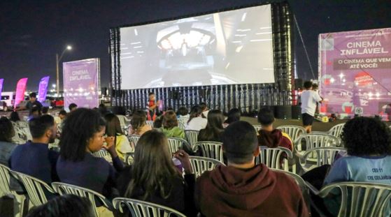 Projeto Cinema Inflável chega a Brazlândia nesta sexta-feira (25)