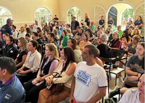 Ciclo de palestras sobre proteção à mulher reúne 160 pessoas em Vicente Pires