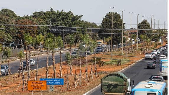 GDF elimina rotatória do Riacho Fundo e dá mais fluidez ao trânsito da EPNB