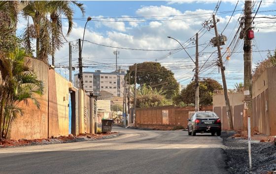 GDF conclui pavimentação da Avenida da Misericórdia, em Vicente Pires