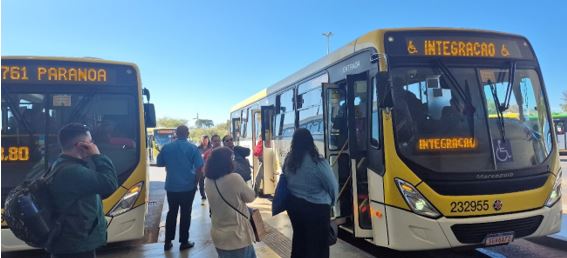 Transporte coletivo terá frota extra no 7 de Setembro