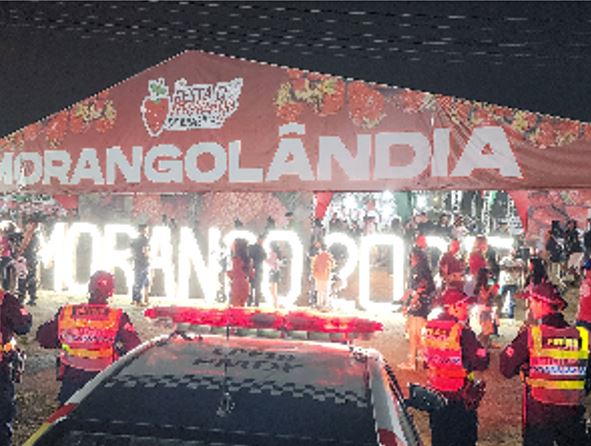PMDF reforça segurança da 29ª Festa do Morango em Brazlândia