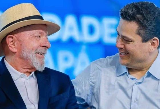 Lula almoça com Alcolumbre e ministros do União Brasil