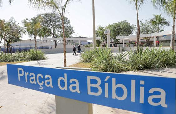 Praça da Bíblia ganha nova vida após reforma e se torna polo de convivência na Candangolândia
