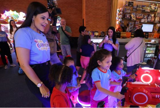 Campanha Vem Brincar Comigo leva diversão para 500 crianças em manhã de lazer no ParkShopping