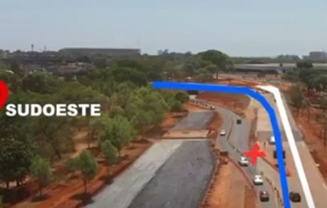 Trânsito na Epig: viaduto do SIG será liberado nesta terça (14)