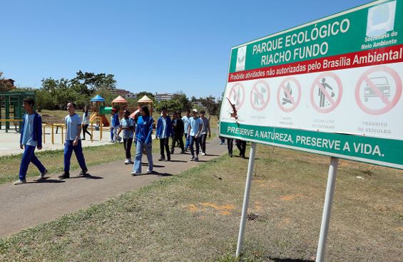 Programa Parque Educador já beneficiou mais de 21 mil estudantes da rede pública do DF