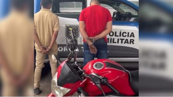 Dupla é presa suspeita de assaltos em série na Vila Pedroso, em Goiânia