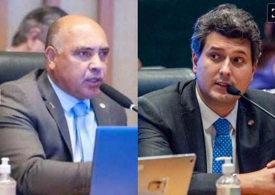 Deputado Wellington Luis e dep. Eduardo Pedrosa, ambos pretendem a cadeira da presidência da CLDF
