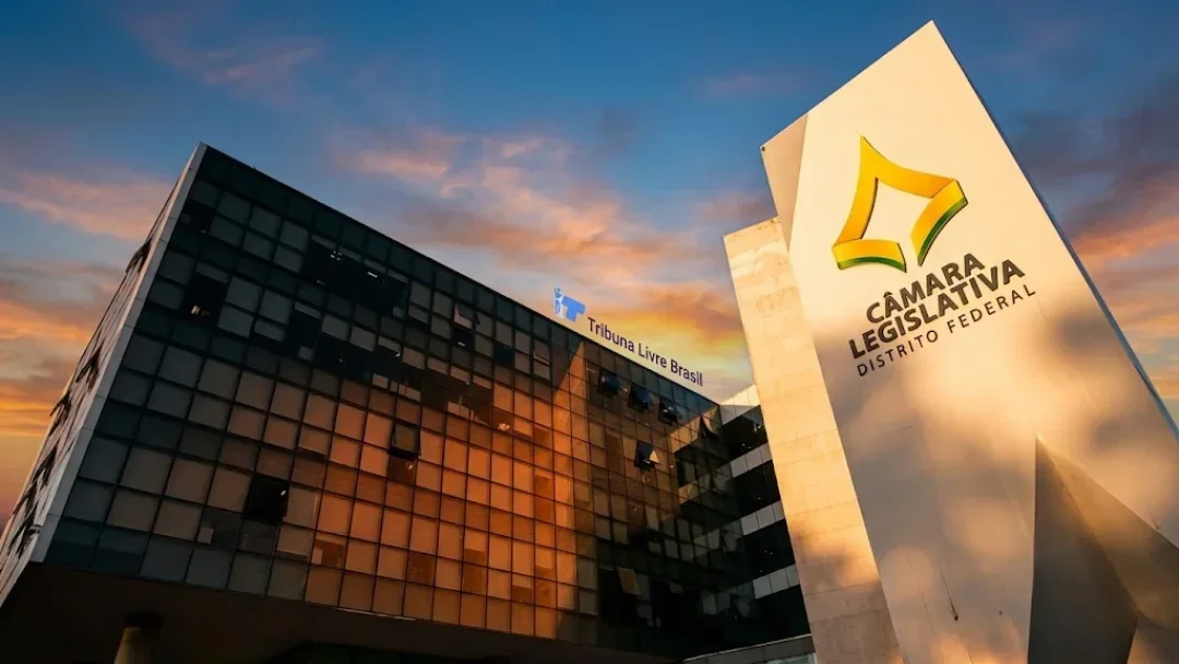 Fachada da Câmara Legislativa do Distrito Federal (CLDF), em Brasília