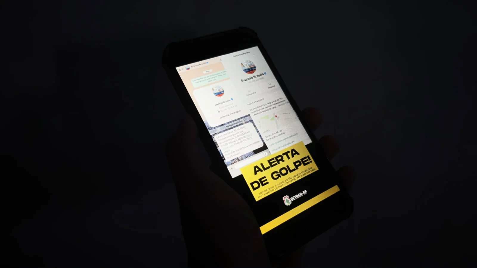 Detran-DF alerta para tentativas de golpes via WhatsApp
