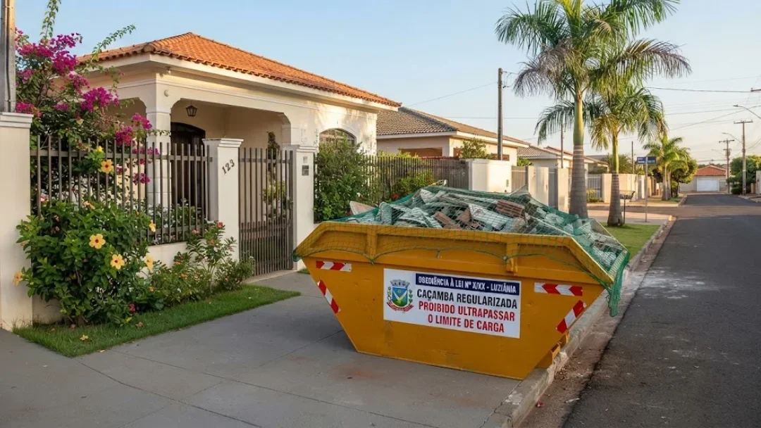 Luziânia estabelece regras para transporte e descarte de entulho e materiais volumosos