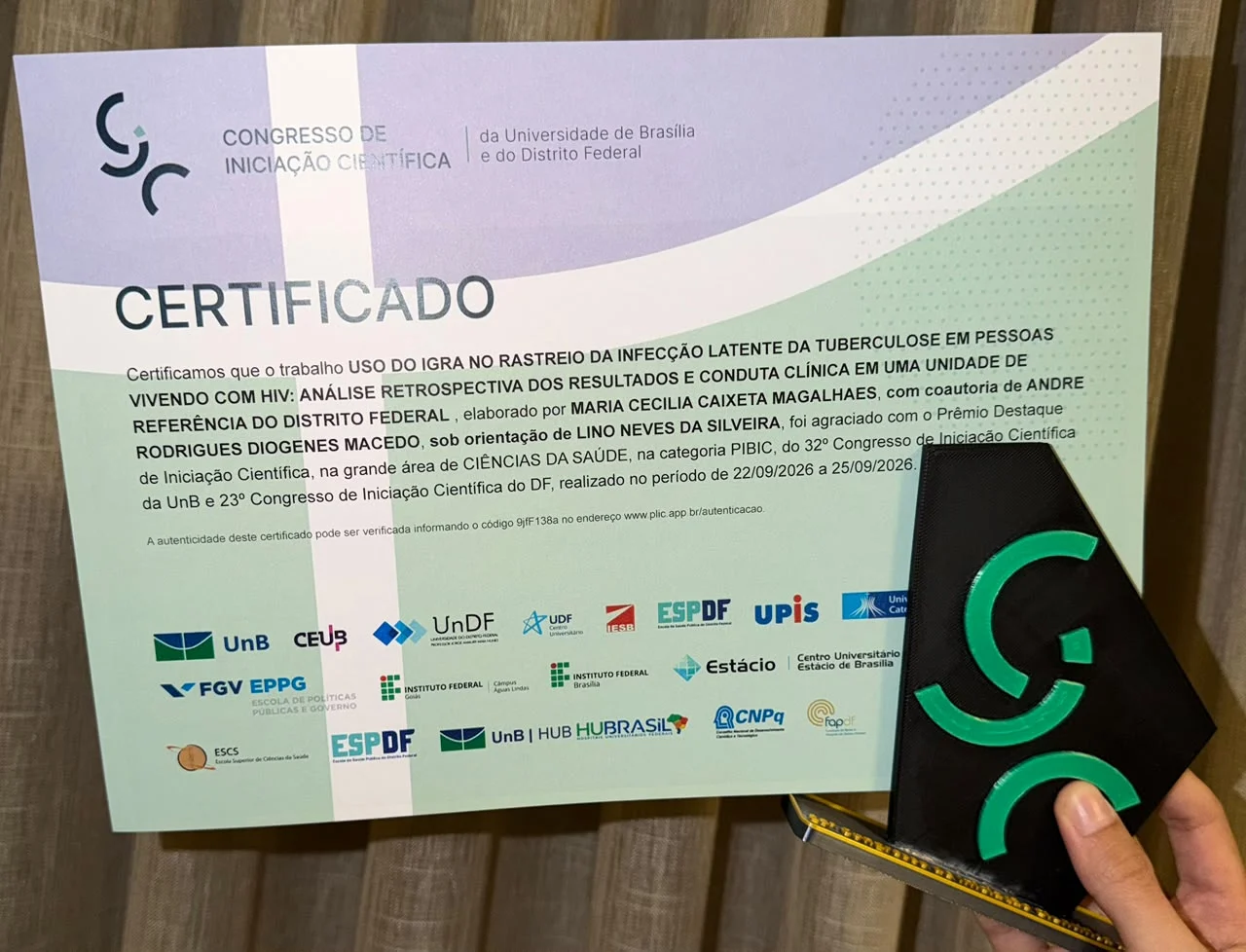 Pesquisa da Escs aponta falhas no tratamento preventivo de tuberculose em pacientes com HIV no DF