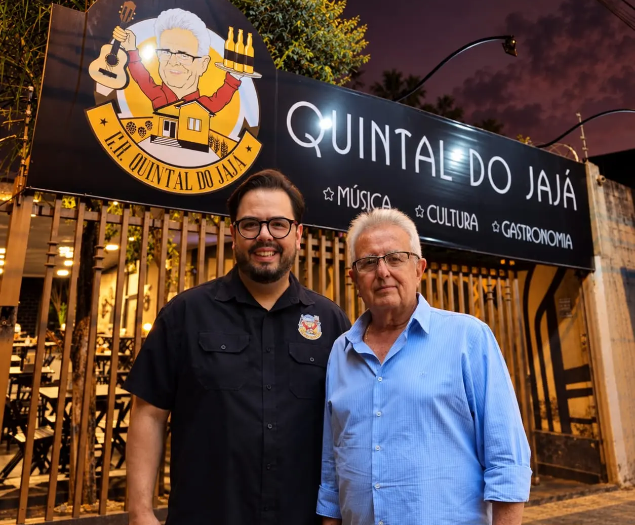 Quintal do Jajá celebra 75 anos do proprietário com festa a partir desta quinta