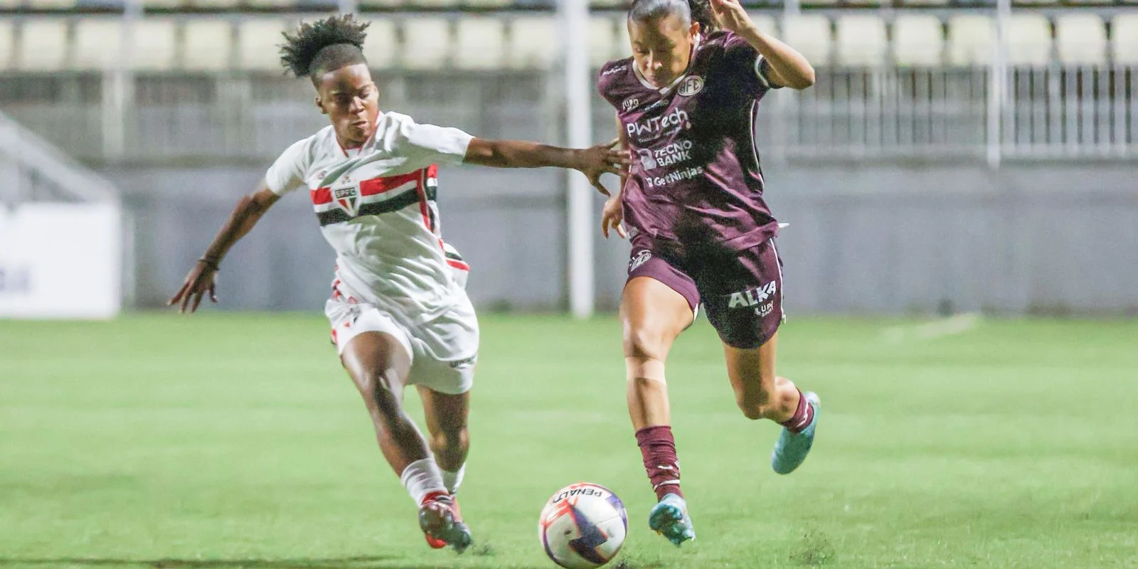 São Paulo e Ferroviária empatam no jogo de ida da semifinal do Paulista Feminino Sub-20