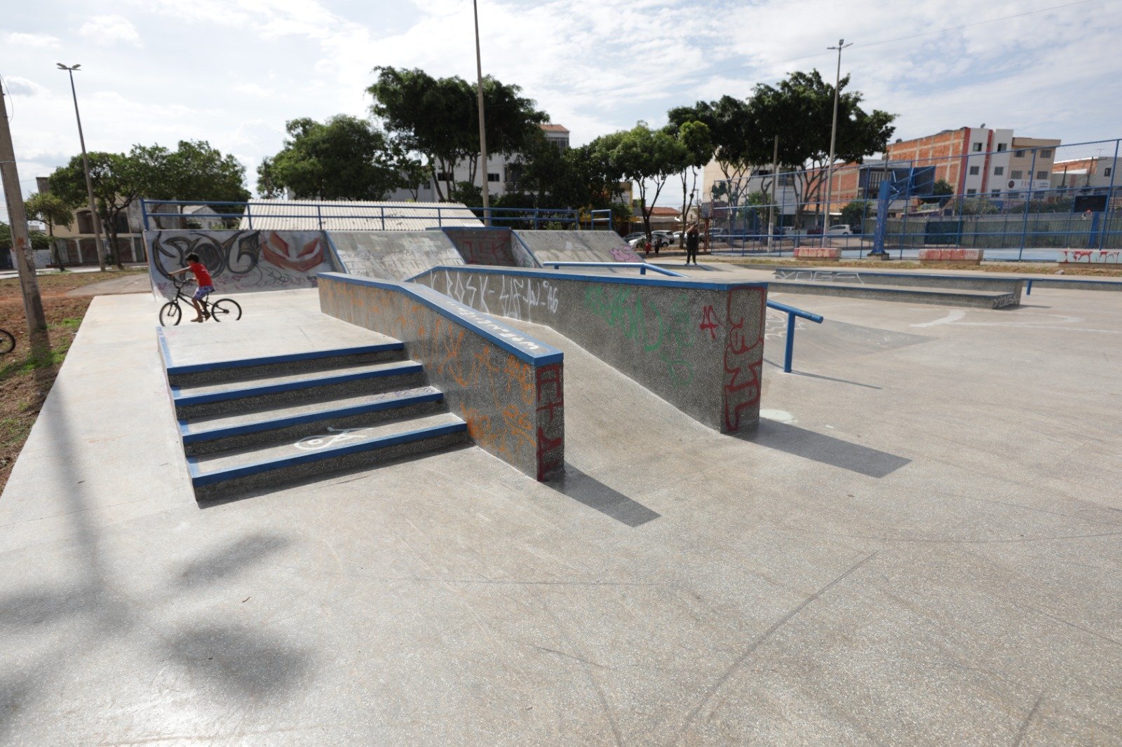 Reforma do skatepark do Paranoá incentiva prática esportiva e reforça oferta de lazer para população